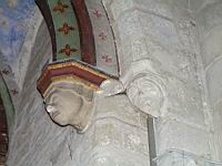 Carcassonne - Notre-Dame de l'Abbaye - Consoles (4)